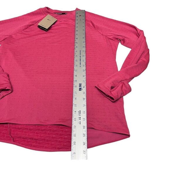 Nike WMNS L THERMA FIT Element Run Crew TOP DD6779-622 Reflective Performance - Picture 2 of 10